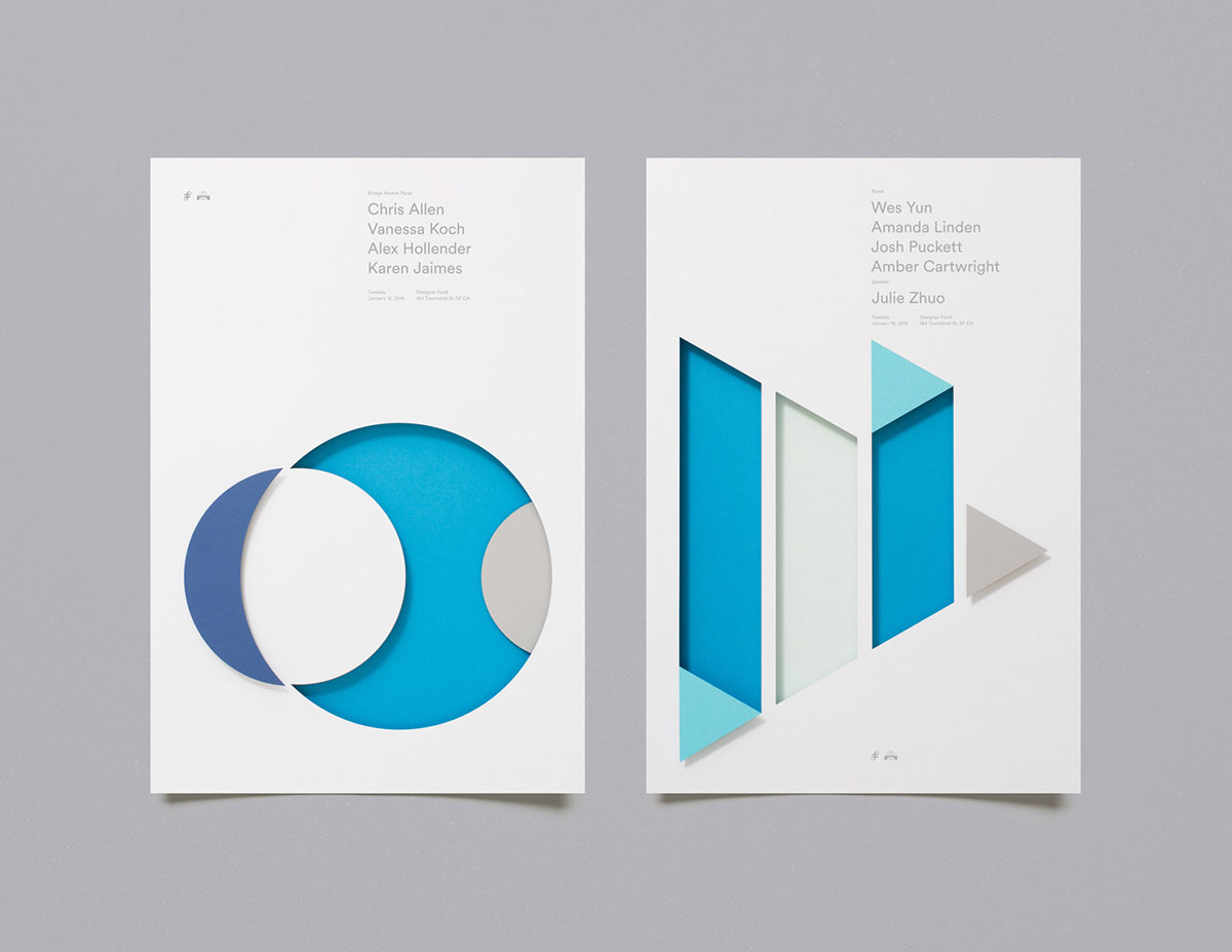 Designer Fund-Bridge Speaker Series Posters