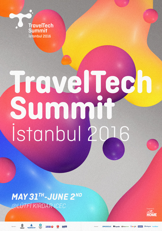 Travel Tech Summit 伊斯坦布尔旅游科技峰会海报设计